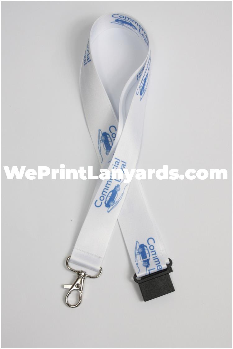 Logo printed lanyard