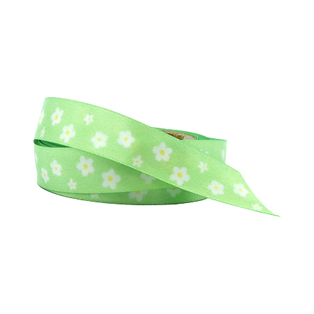 Green Daisy Ribbon