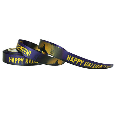 Halloween Scene Ribbon