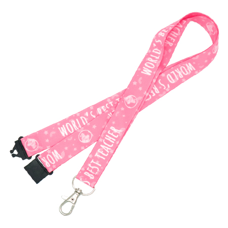 World's Best Teacher Lanyard