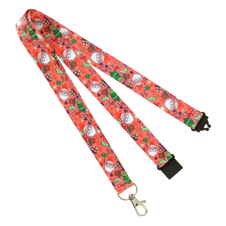 Festive Christmas Lanyard