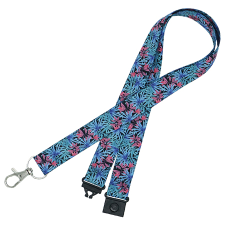 80's Tropical Lanyard